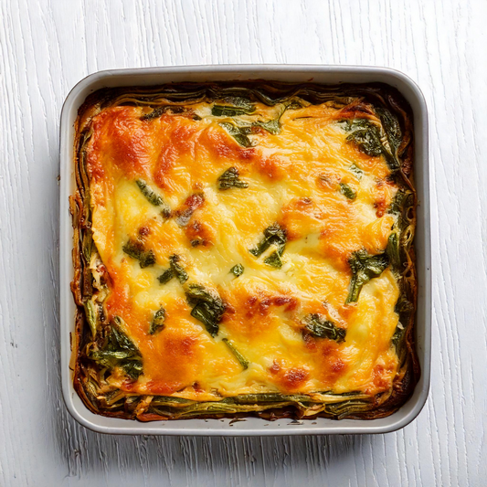 Spinach + Ricotta Lasagna